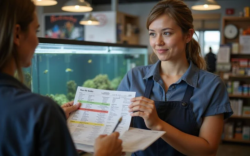 Reef-safe beginner fish chart