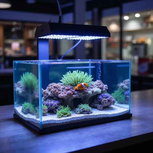 All-in-one nano reef tank example